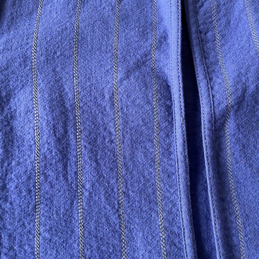 Vintage 90s Louis Feraud Paris 100% Virgin Wool Lapis Lavendar Jacket - Picture 3 of 10